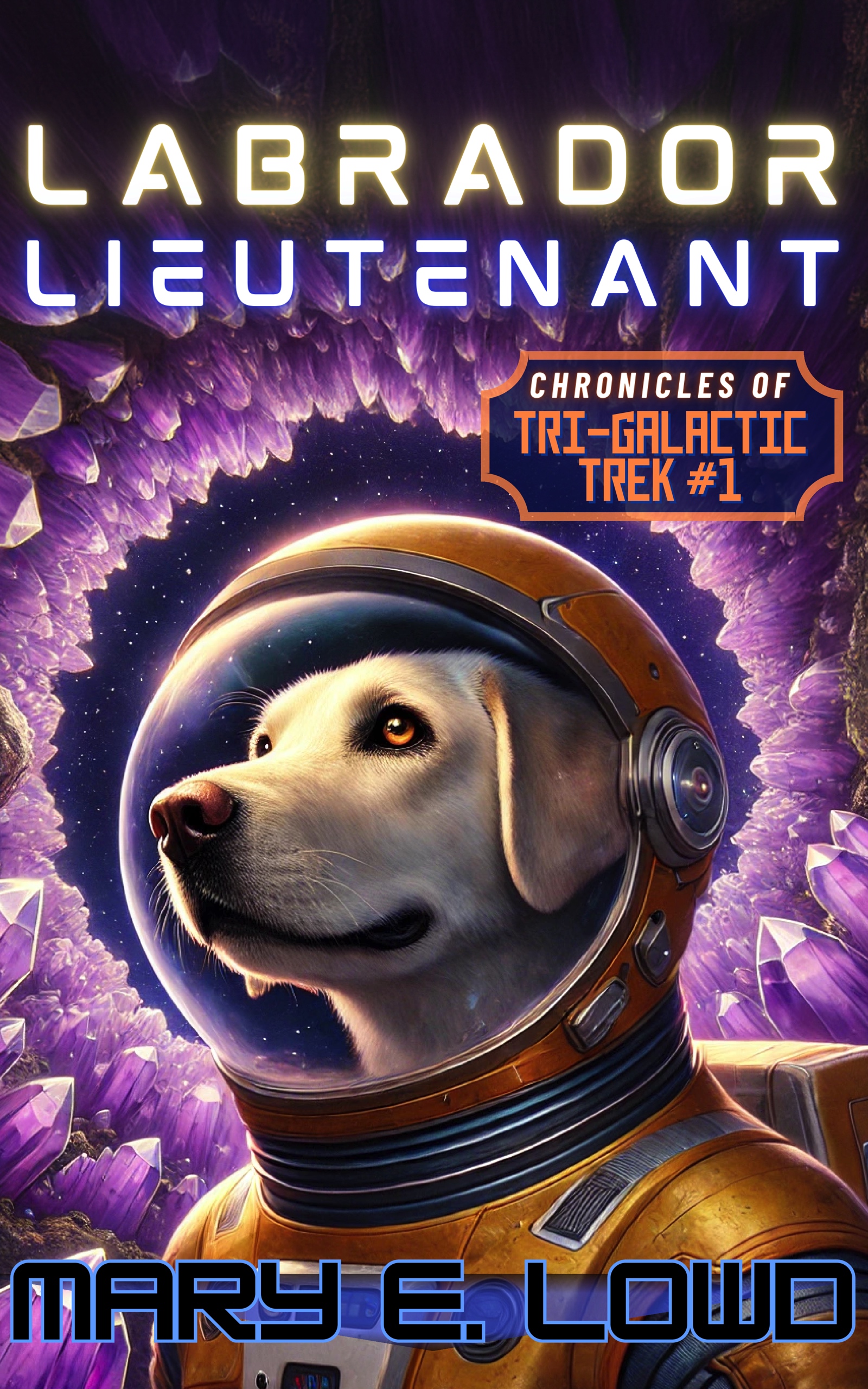 Cover of Labrador Lieutenant: Chronicles of Tri-Galactic Trek by Mary E. Lowd