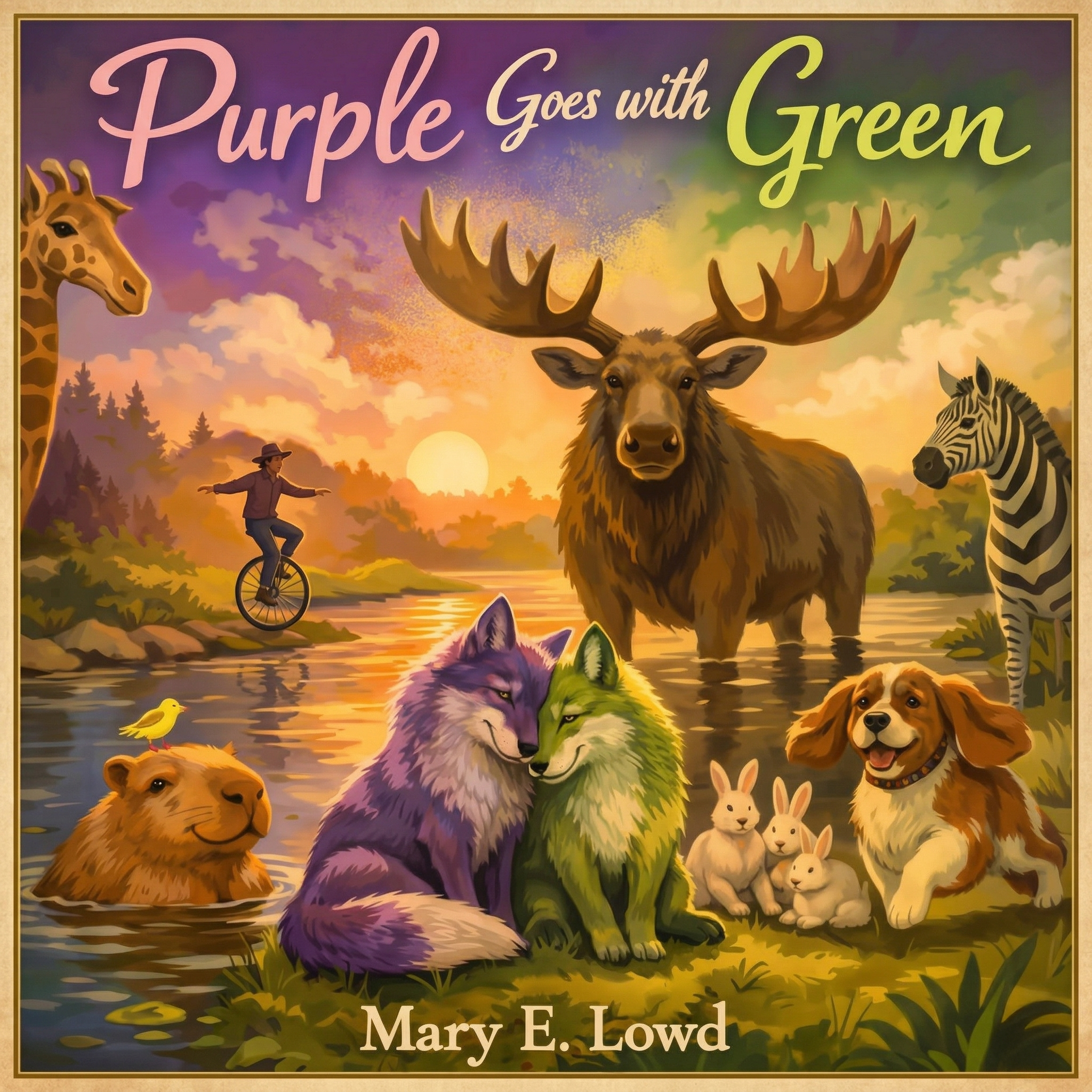 Purple Goes with Green cover art
