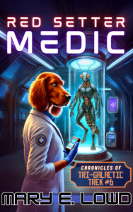 Cover of the book 'Red Setter Medic' by Mary E. Lowd