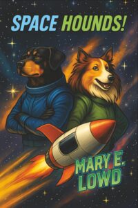 Cover of the Space Hounds! graphic novel.